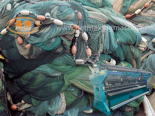 Het kleine Zonder knopen Visnet die van Mesh Fishing Net Soft Nylon Machine maken