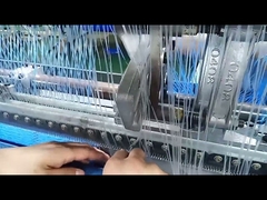 Industrial Warp Weaving Knitting Machine voor Aluminium Shade Net