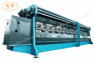 Energy Saving PP / PE Mesh Bag Making Machine For Vegetables And Fruits Packing