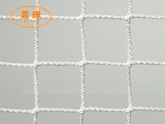 Cricket Badminton Net Making Machine Oceaan Drijvende Netting Kooi Machine