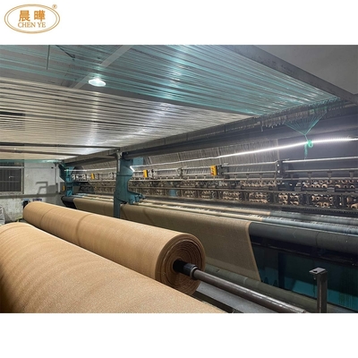 110'' Werkbreedte HDPE Plastic Groene Tuin Zonnegaas Warpbreimachine voor Online Ondersteuning en Producten