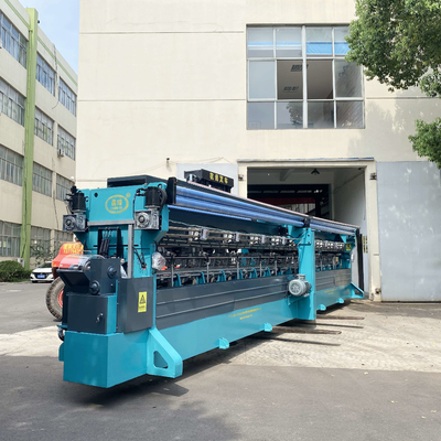 Soepele werking 220'' Enkele naald-balk schaduw net kettingbreimachine met 80% werkbreedte