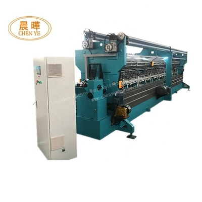 80% Efficiënte E9 Knopenloze Schaduwnet Breimachine voor Professionele Schaduwnet Fabricage
