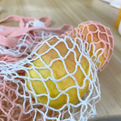 DRCA Raschel warp breimachine voor groentennetzakken