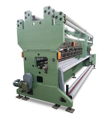 Computerized Raschel Warp Knitting Machine with 3-Rollers Positive Yarn Let-Off System and E6/E7/E8/E9/E12/E14 Gauge for 135-340