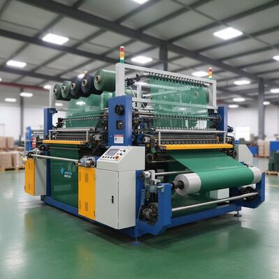 Machine voor het maken van schaduwnetten met hoge snelheid van 200 tot 450 tpm, met een werkbreedte van 135