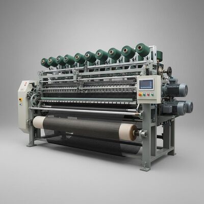 High-Speed 200-450rpm schaduw net maken machine met 135 "-260" werkwijdte en E3-E18 Gauge
