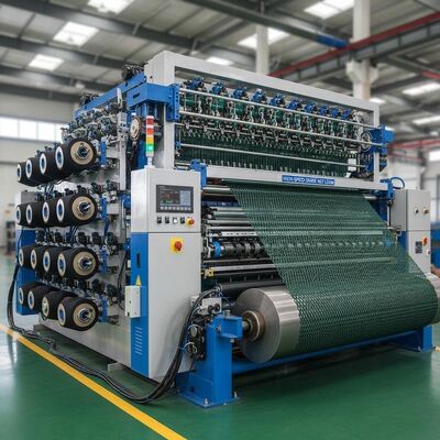 High-Speed 200-450rpm Shade Net Making Machine met 135 