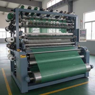 Machine voor het maken van schaduwnetten met hoge snelheid van 200 tot 450 tpm met een werkbreedte van 135